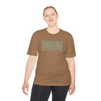 LoadStide Rugged Outdoor Performance Tee, Activewear for Athletes, Great for Rucking, Camping, Gym Workouts, Unisex Moisture Wicking Shirt