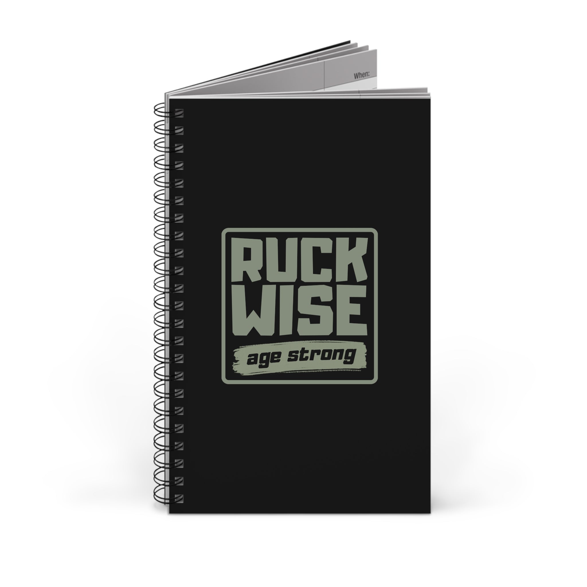 Spiral Journal - Ruck Wise, Motivational Journal for Fitness Enthusiasts, Perfect for Goal Setting, Gift for Athletes, Fitness [...]