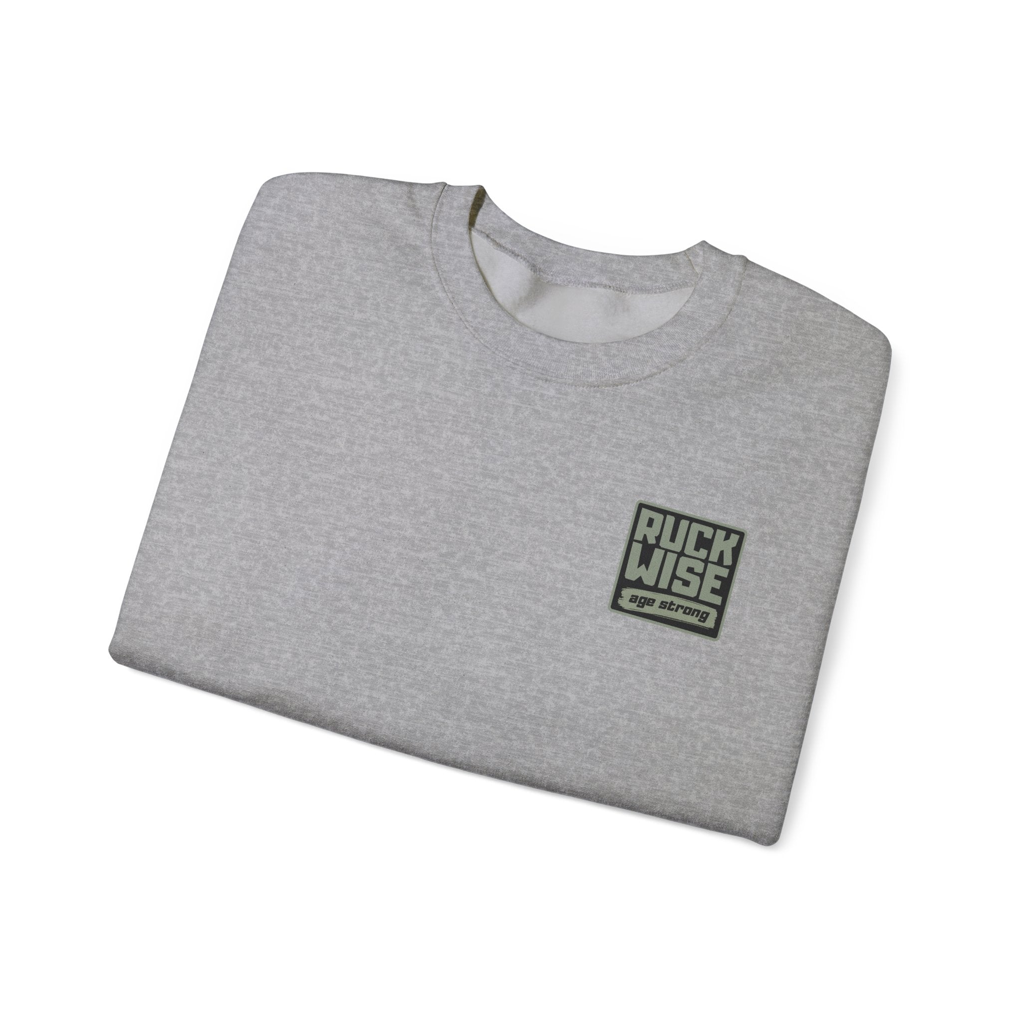 RuckWise Unisex Crewneck Sweatshirt - Cozy Casual Wear, Gift for Him or Her, Ideal for Everyday Style, Perfect for Warm Layers, Streetwear