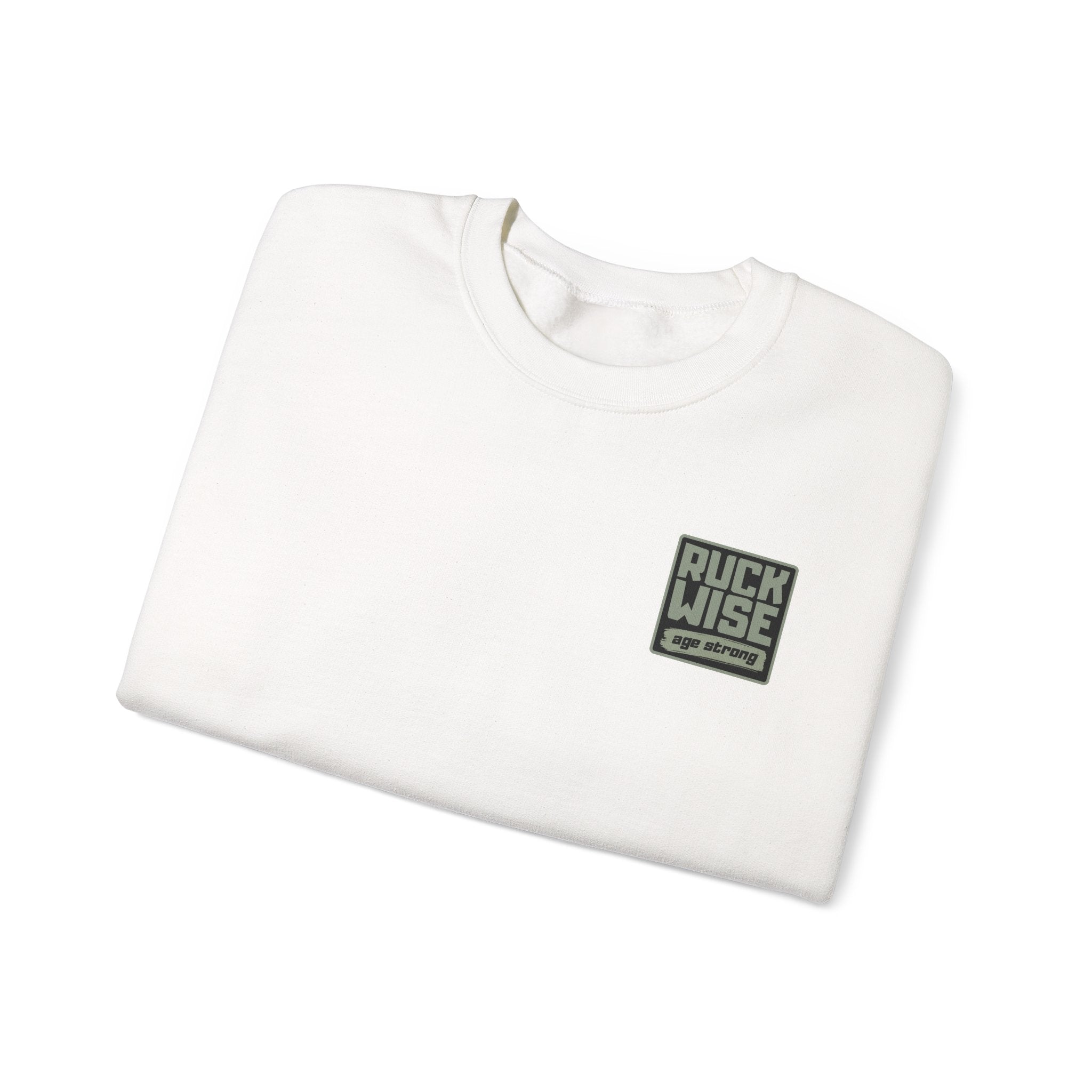 RuckWise Unisex Crewneck Sweatshirt - Cozy Casual Wear, Gift for Him or Her, Ideal for Everyday Style, Perfect for Warm Layers, Streetwear