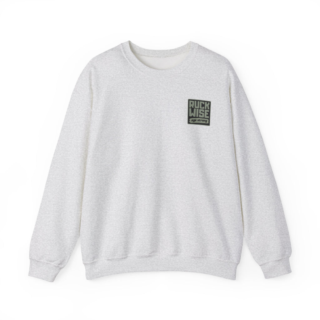 RuckWise Unisex Crewneck Sweatshirt - Cozy Casual Wear, Gift for Him or Her, Ideal for Everyday Style, Perfect for Warm Layers, Streetwear