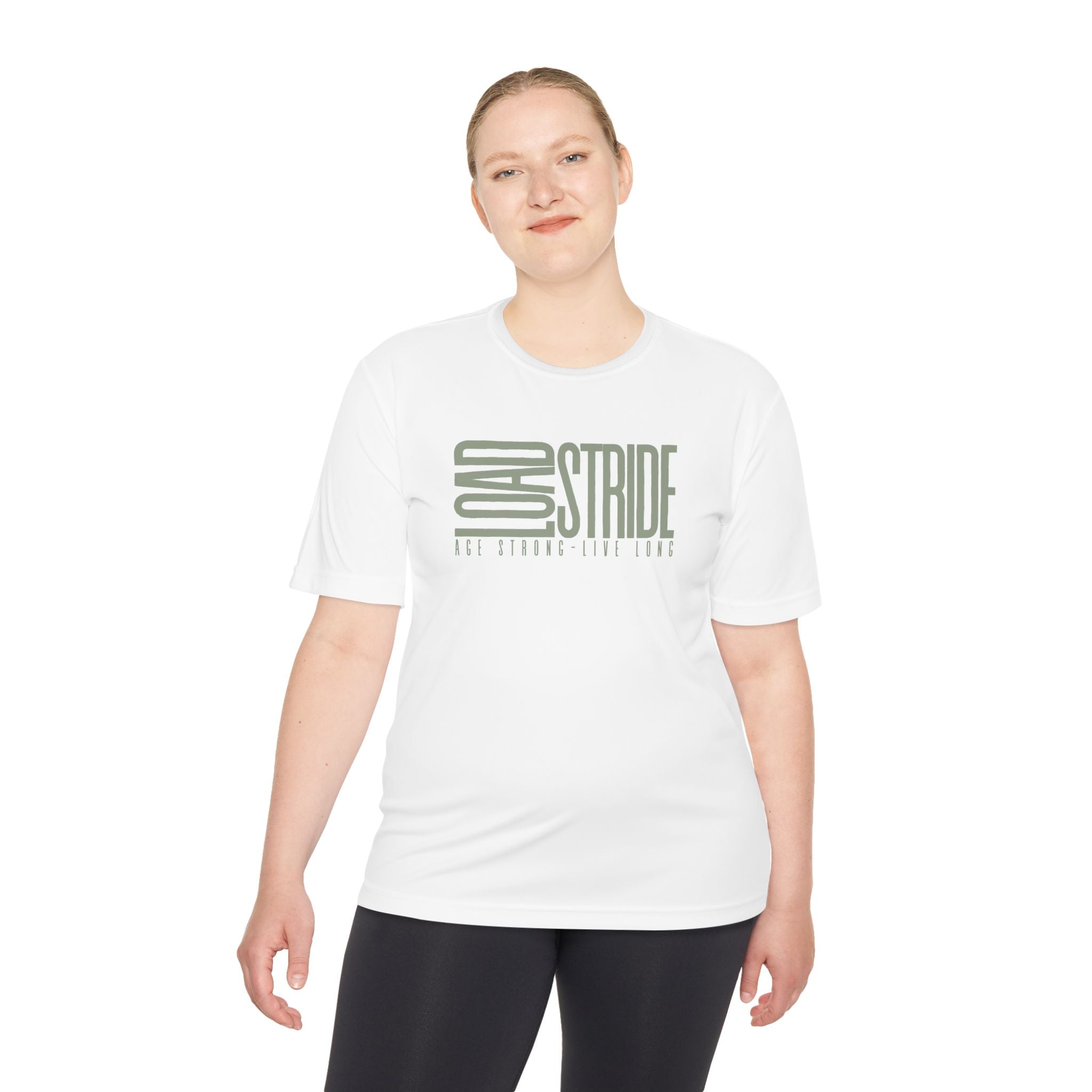 LoadStide Rugged Outdoor Performance Tee, Activewear for Athletes, Great for Rucking, Camping, Gym Workouts, Unisex Moisture Wicking Shirt