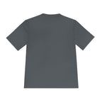 RockWise White Slogan Rugged Outdoor Performance Tee, Activewear for Athletes, Great for Rucking, Camping, Gym Workouts, Unisex Moisture Wicking Shirt