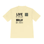 RockWise Slogan Rugged Outdoor Performance Tee, Activewear for Athletes, Great for Rucking, Camping, Gym Workouts, Unisex Moisture Wicking Shirt