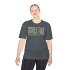 LoadStide Rugged Outdoor Performance Tee, Activewear for Athletes, Great for Rucking, Camping, Gym Workouts, Unisex Moisture Wicking Shirt