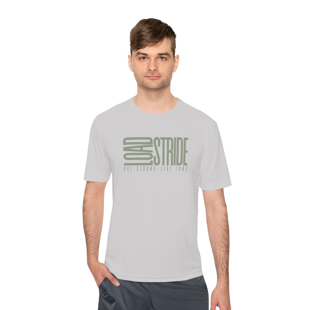 LoadStide Rugged Outdoor Performance Tee, Activewear for Athletes, Great for Rucking, Camping, Gym Workouts, Unisex Moisture Wicking Shirt