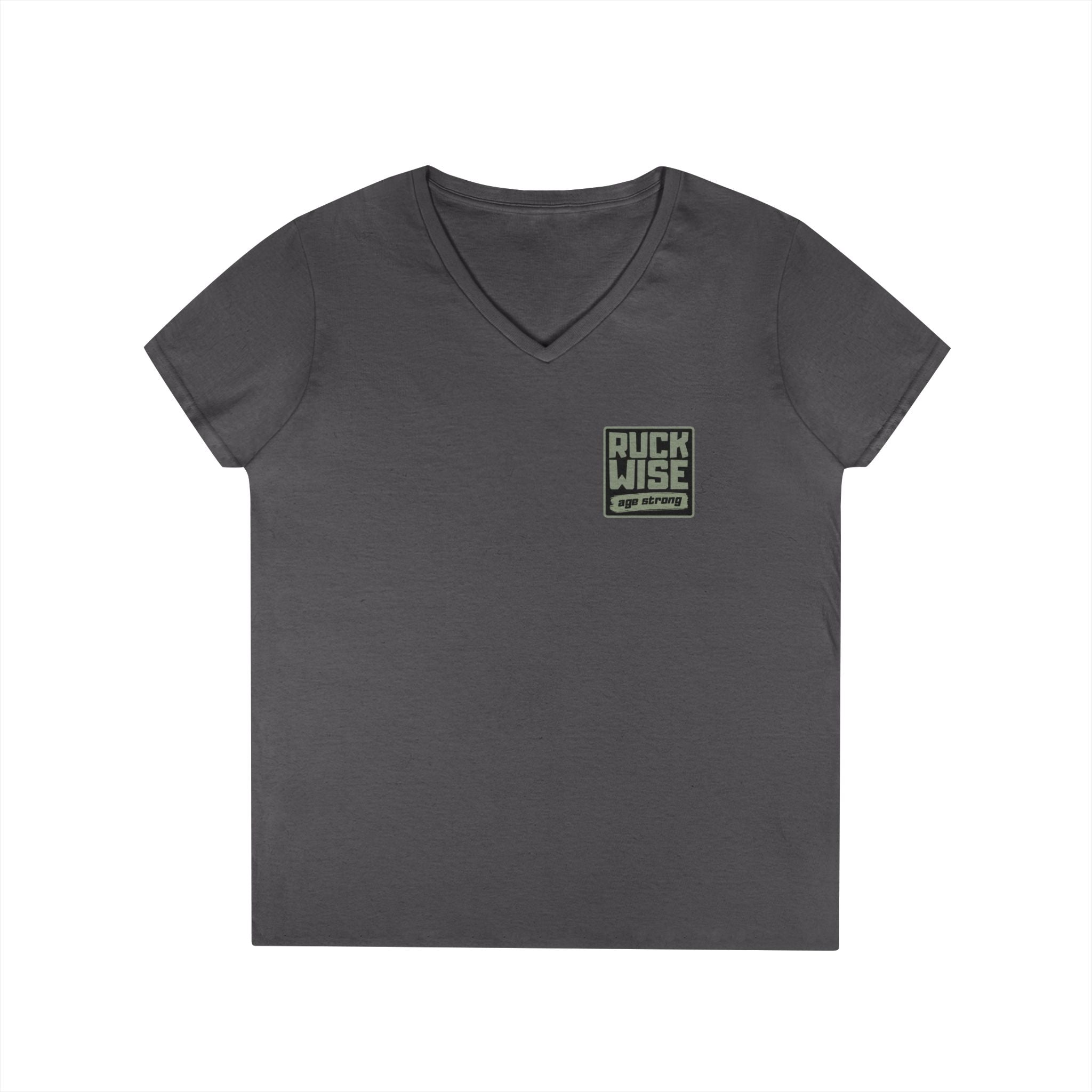 RuckWise Stylish Ladies' V-Neck T-Shirt, Casual Tee for Everyday Wear, Perfect Gift for Motivational Lovers, Fun [...]