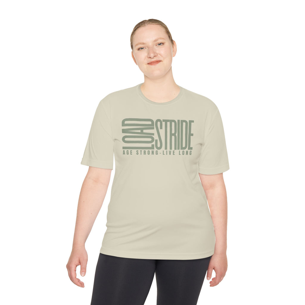 LoadStide Rugged Outdoor Performance Tee, Activewear for Athletes, Great for Rucking, Camping, Gym Workouts, Unisex Moisture Wicking Shirt