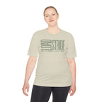 LoadStide Rugged Outdoor Performance Tee, Activewear for Athletes, Great for Rucking, Camping, Gym Workouts, Unisex Moisture Wicking Shirt