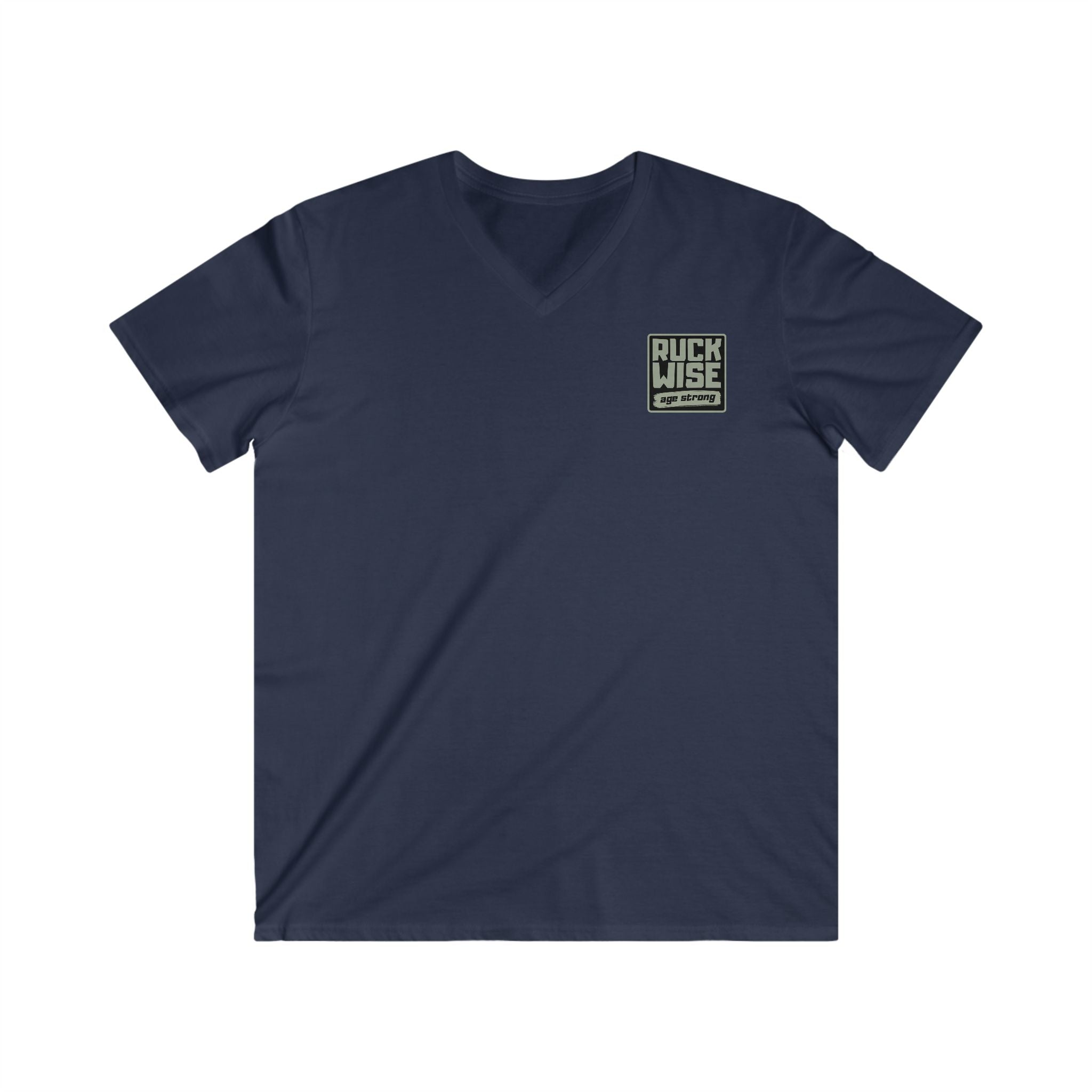 RuckWise Rugged Graphic Tee, Ruck Wise V-Neck Shirt, Casual Wear, Outdoor Adventure Apparel, Gift for Him, Men's Activewear