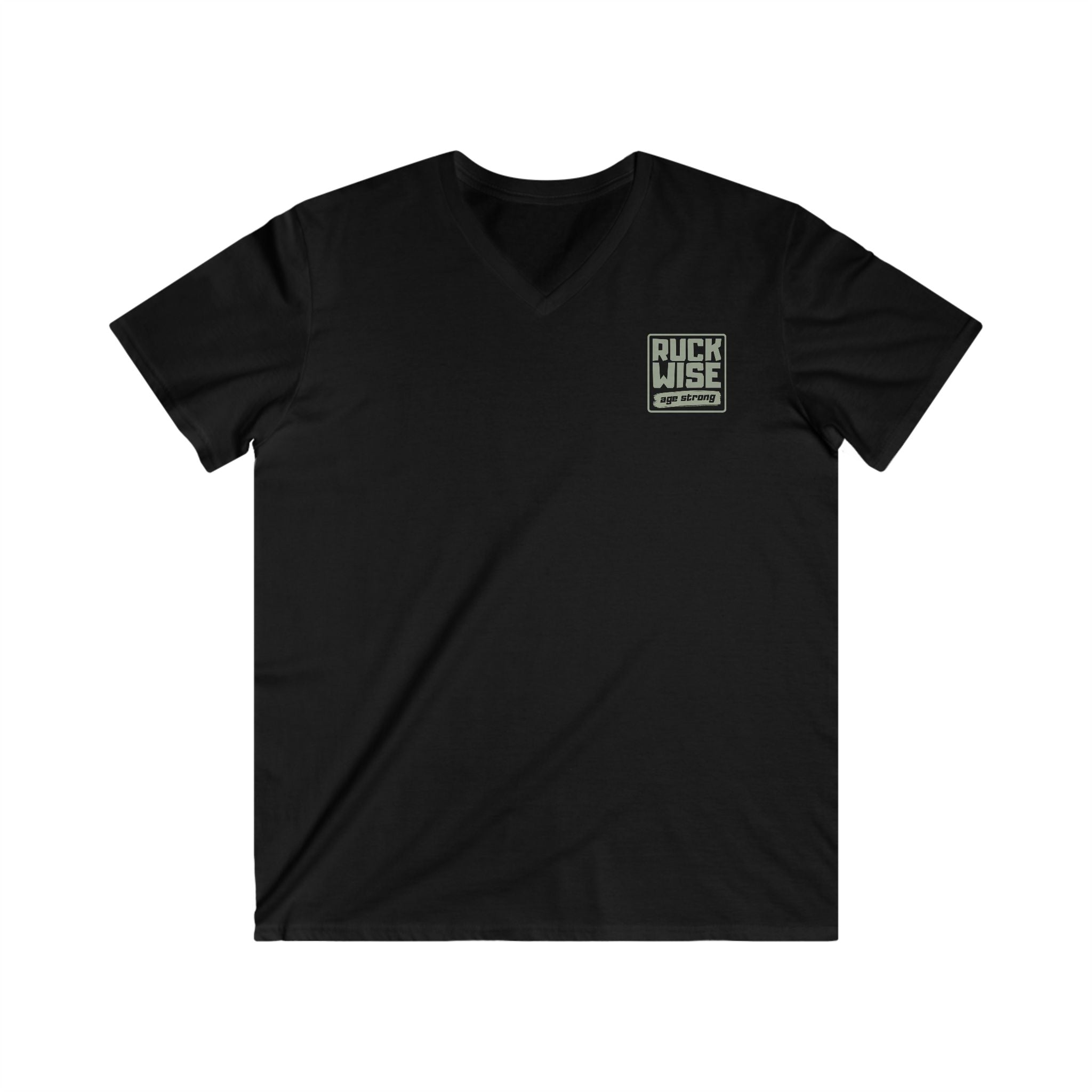 RuckWise Rugged Graphic Tee, Ruck Wise V-Neck Shirt, Casual Wear, Outdoor Adventure Apparel, Gift for Him, Men's Activewear