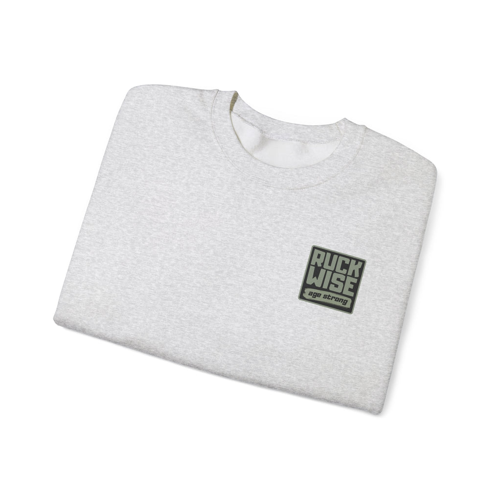 RuckWise Unisex Crewneck Sweatshirt - Cozy Casual Wear, Gift for Him or Her, Ideal for Everyday Style, Perfect for Warm Layers, Streetwear