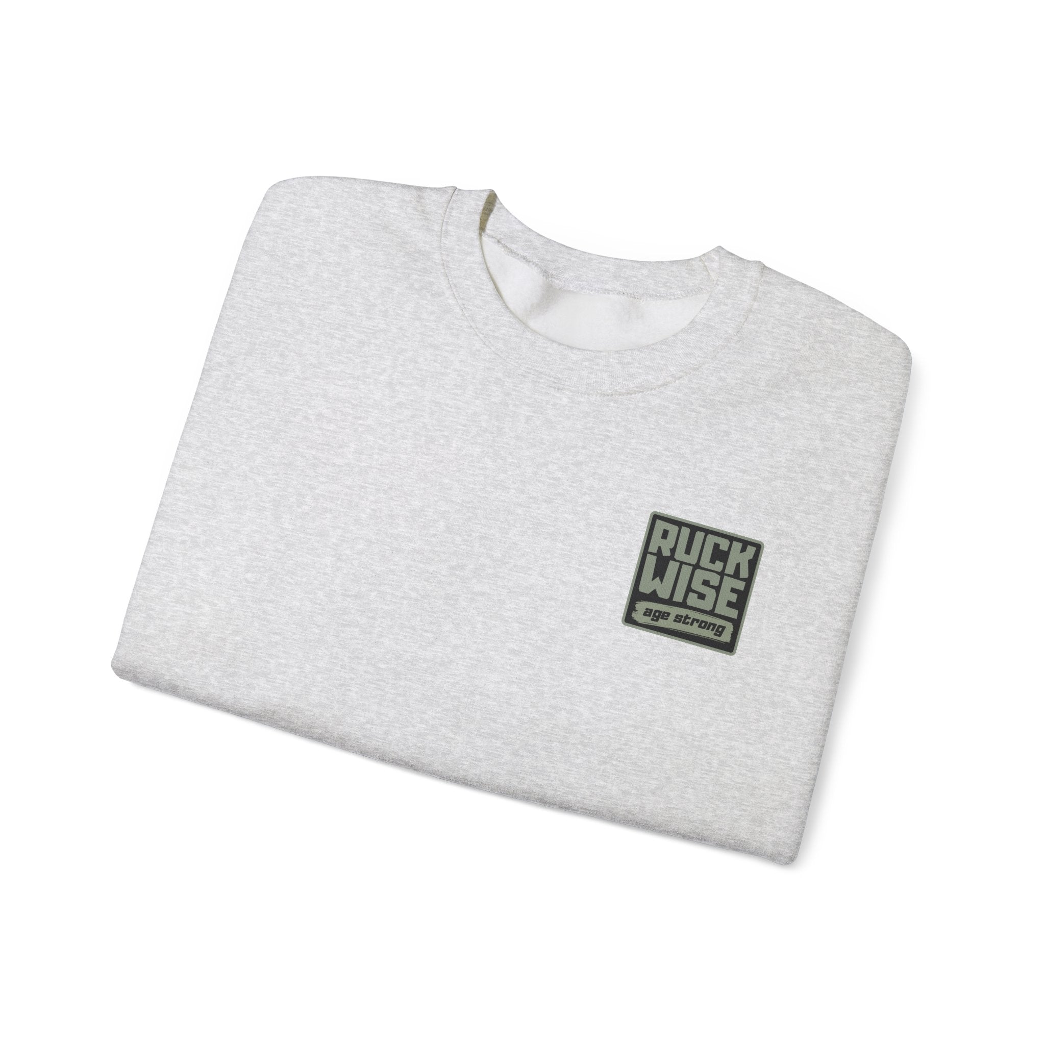 RuckWise Unisex Crewneck Sweatshirt - Cozy Casual Wear, Gift for Him or Her, Ideal for Everyday Style, Perfect for Warm Layers, Streetwear