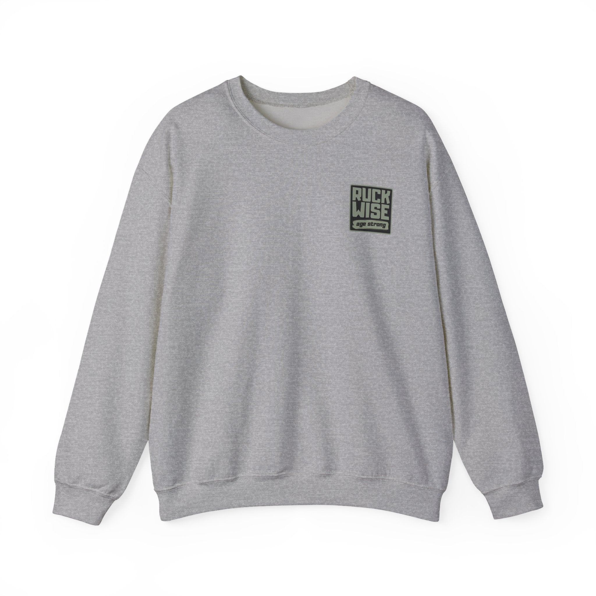 RuckWise Unisex Crewneck Sweatshirt - Cozy Casual Wear, Gift for Him or Her, Ideal for Everyday Style, Perfect for Warm Layers, Streetwear