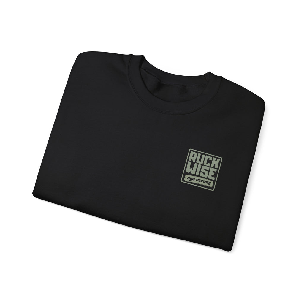 RuckWise Unisex Crewneck Sweatshirt - Cozy Casual Wear, Gift for Him or Her, Ideal for Everyday Style, Perfect for Warm Layers, Streetwear