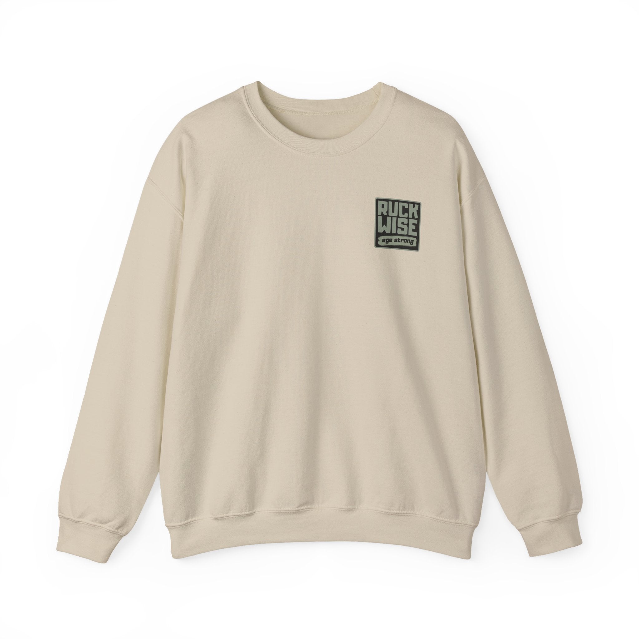 RuckWise Unisex Crewneck Sweatshirt - Cozy Casual Wear, Gift for Him or Her, Ideal for Everyday Style, Perfect for Warm Layers, Streetwear