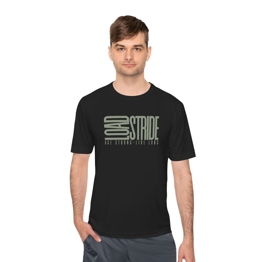 LoadStide Rugged Outdoor Performance Tee, Activewear for Athletes, Great for Rucking, Camping, Gym Workouts, Unisex Moisture Wicking Shirt
