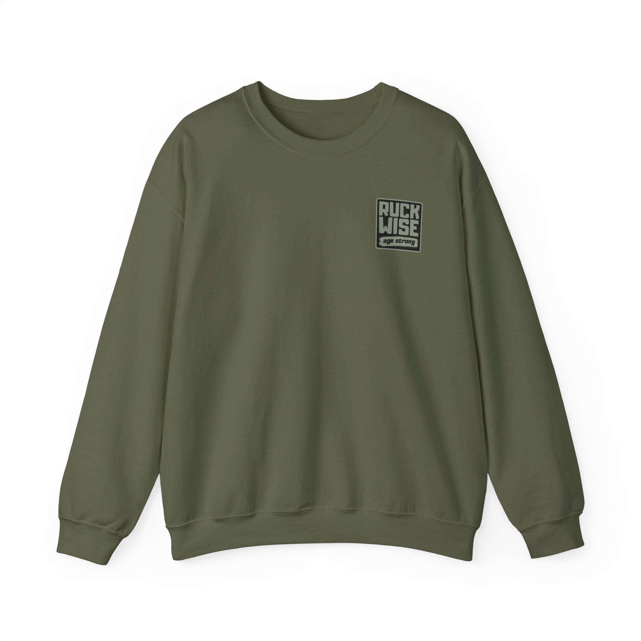 RuckWise Unisex Crewneck Sweatshirt - Cozy Casual Wear, Gift for Him or Her, Ideal for Everyday Style, Perfect for Warm Layers, Streetwear